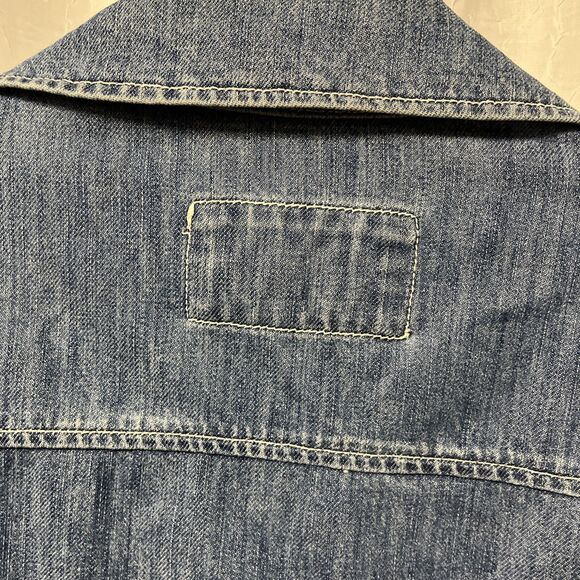 BLUE WILLI'S Rare Vintage Trucker Denim Jacket Blue Jean Mens Size XXXL - Picture 11 of 16
